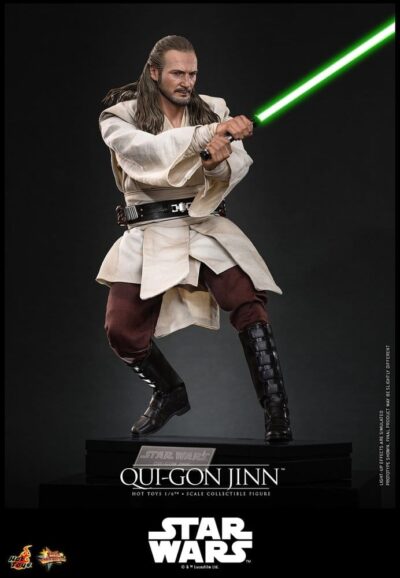 Star Wars Movie Masterpiece Action Figure 1/6 Qui-Gon Jinn (Collector Edition) 32 cm by Hot Toys - immagine 12
