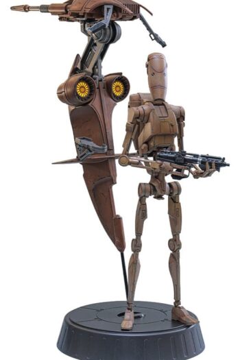 Star Wars: The Phantom Menace Movie Masterpiece Action Figure Set 1/6 Battle Droid & STAP 32 cm