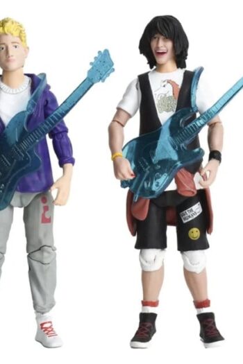 Bill & Ted's Excellent Adventure Twin Pack Action Figures (Limited Edition) 13 cm