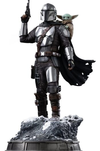 The Mandalorian & Grogu Art Scale Statue 1/10 The Mandalorian and Grogu 25 cm