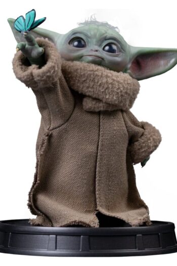 The Mandalorian & Grogu Grogu Collection Statue Grogu Butterfly Wonder