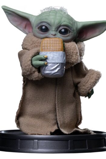 The Mandalorian & Grogu Grogu Collection Statue Grogu Food Cart Snack