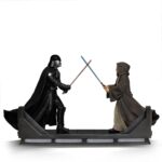 Star Wars Deluxe Art Scale Statue 1/10 Darth Vader Vs Obi-Wan Kenobi (CCXP Exclusive 2025) 24 cm Iron Studios - immagine 3