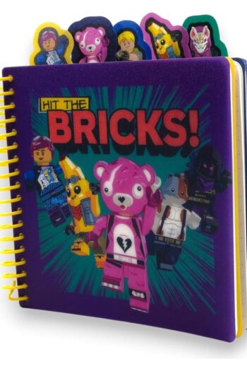 Lego Fortnite Notebook with Tabs