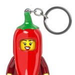 Lego Mini Figure Light-Up Keychain Chili Costume