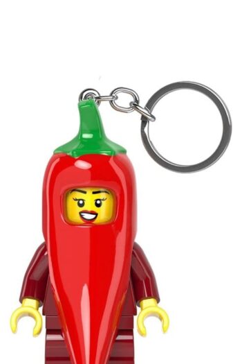Lego Mini Figure Light-Up Keychain Chili Costume