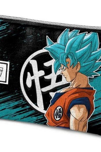 Dragon Ball Triple Pencil Case Saiyajin Blue