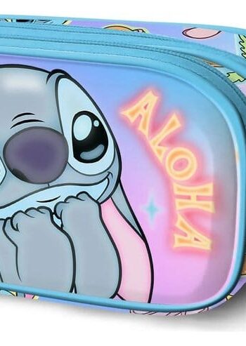 Lilo & Stitch 3D Double Pencil Case Mischievous