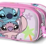 Lilo & Stitch 3D Double Pencil Case Couple