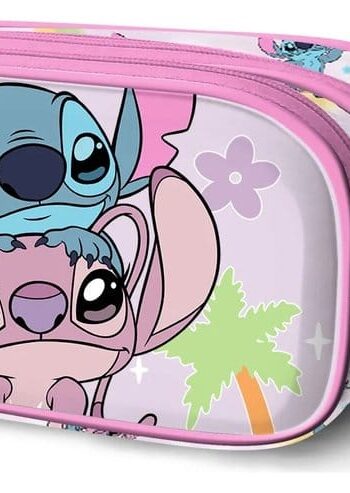 Lilo & Stitch 3D Double Pencil Case Couple