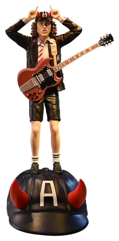 x_knbz-angus400 AC/DC Rock Iconz Angus Young IV 23 cm - immagine 1