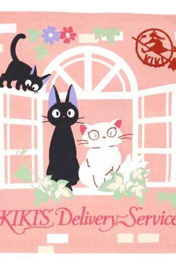 Kiki's Delivery Service Natsu Cushion Cover Sweet Pink Jiji
