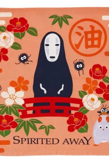 Spirited Away Natsu Cushion Cover No Face & Flowers