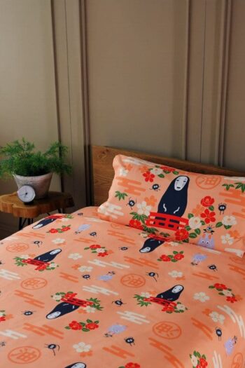 Spirited Away Natsu Duvet Set No Face & Flowers