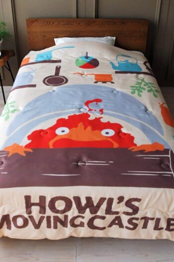 Howl’s Moving Castle Natsu Comforter Cook with Calcifer