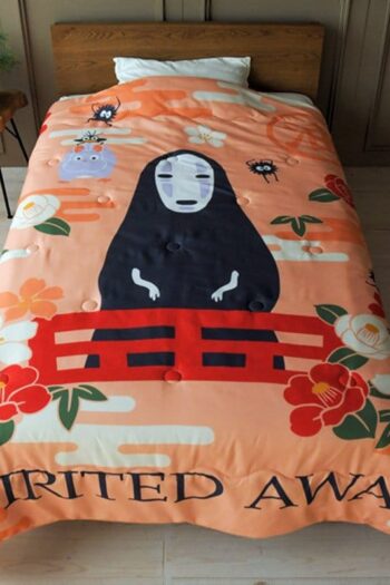 Spirited Away Natsu Comforter No Face & Flowers