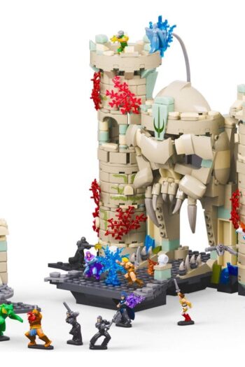 Masters of the Universe Mattel Brick Shop Construction Set Castle Grayskull