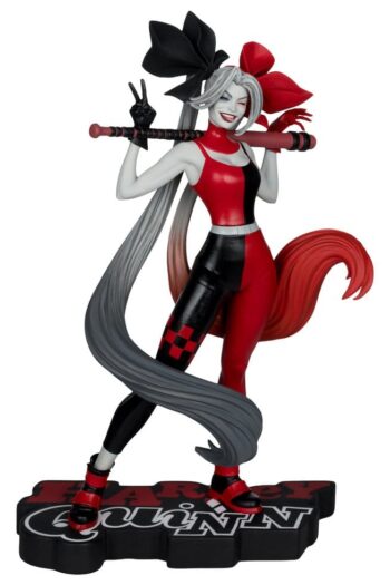 DC Direct Harley Quinn: Red, White & Black Statue 1/10 Harley Quinn by Alex Garner 21 cm