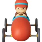 Curious George UDF Mini Figure w/Cart 6 cm