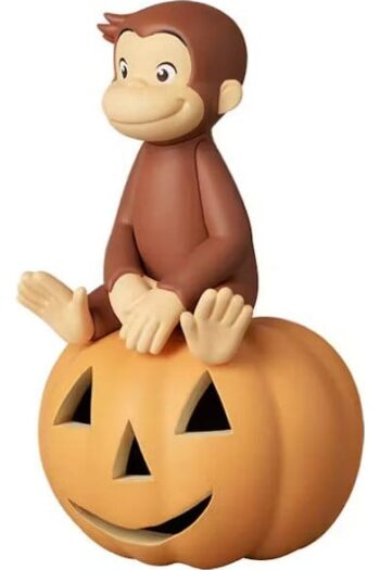 Curious George UDF Mini Figure w/Pumpkin 6 cm