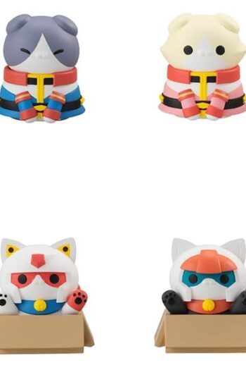Gundam Mega Cat Project Mini Figures Nyandam We are the Earth Federation Forces! Blind Box Assortment (8) (Repeat)