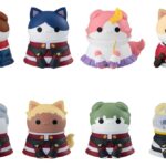 Mobile Suit Gundam SEED Mega Cat Project Mini Figures Nyandam SEED Cats in Disguise Blind Box Display (8)