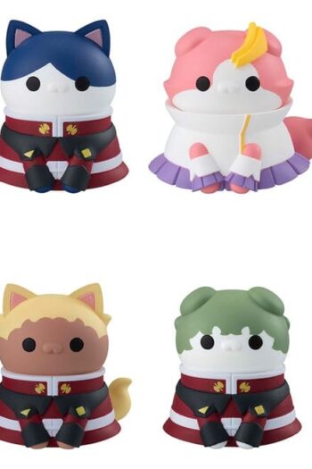 Mobile Suit Gundam SEED Mega Cat Project Mini Figures Nyandam SEED Cats in Disguise Blind Box Display (8)