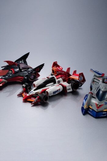 Future GPX Cyber Formula Cyber Formula Collection -Heritage Edition- Vehicle Set 3-Pack Asurada G.S.X Aero Mode & Knight Savior 005 & Missionel VR-4