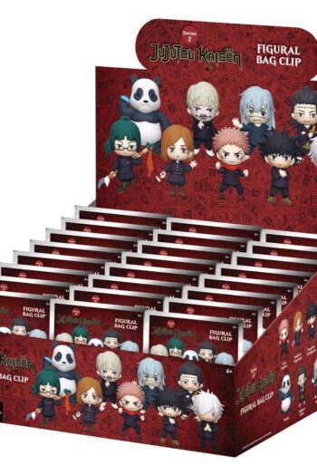 Jujutsu Kaisen 3D PVC Bag Clips Series 2 Display (24)