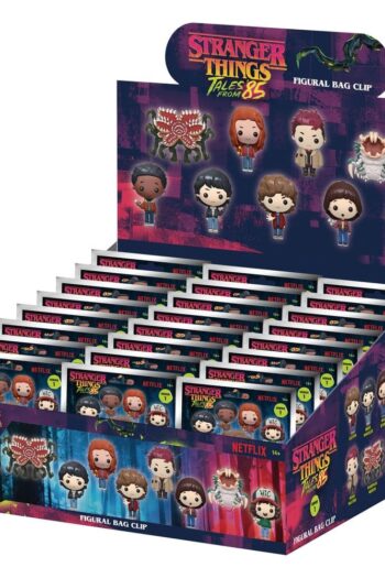 Stranger Things Tales of '85 3D PVC Bag Clips Series 1 Display (24)
