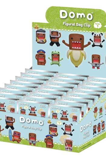 Domo-kun 3D PVC Bag Clips Series 1 Display (24)