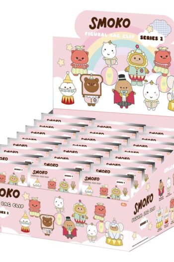 Smoko 3D PVC Bag Clips Series 2 Display (24)