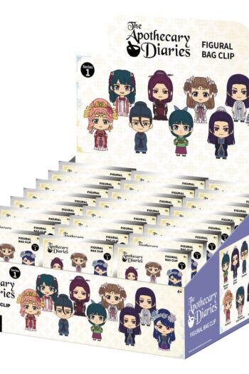 Apothecary Diaries 3D PVC Bag Clips Series 1 Display (24)