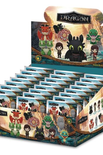 How to Train Your Dragon 3D PVC Bag Clips Series 2 Display (24)
