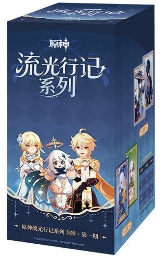 Genshin Impact Trading Card Game Journey of Light Blind Box Display (18) *Chinese Version*
