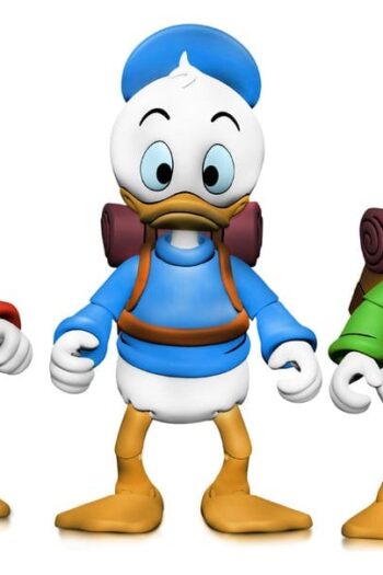 DuckTales Ultimate Action Figures 3-Pack Huey, Dewey, and Louie 18 cm