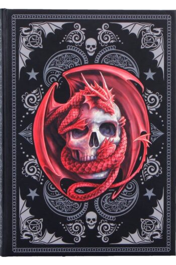 Anne Stokes Journal Skull Embrace A5 18 cm