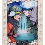 Naruto Model Kit Wooden Theatre The Final Valley (Medium) 14 cm