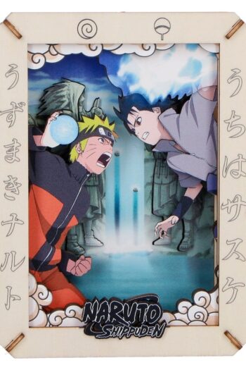 Naruto Model Kit Wooden Theatre The Final Valley (Medium) 14 cm