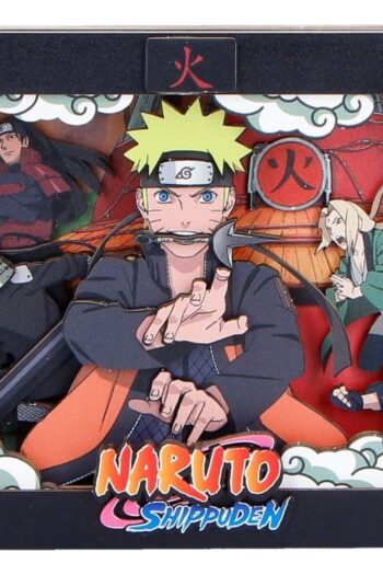 Naruto Model Kit Wooden Theatre Hokage (Medium) 10 cm