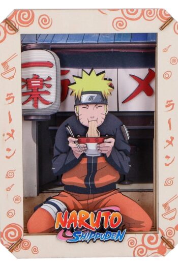 Naruto Model Kit Wooden Theatre Ramen (Medium) 14 cm