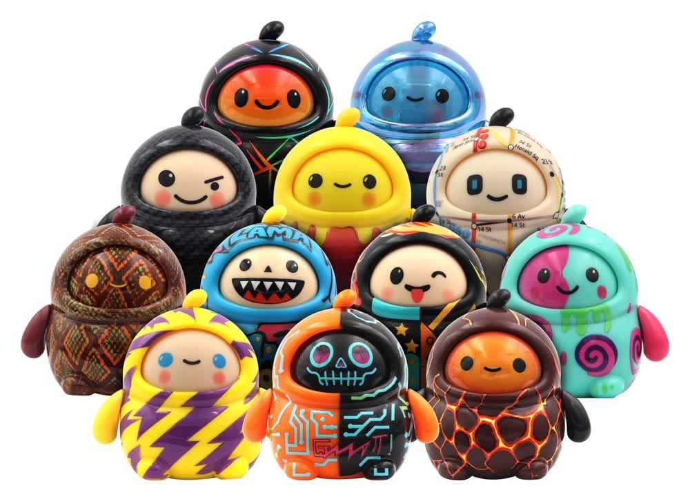 x_nsi88681 LamaTama Electronic Collectible Figures 6 cm Series 3 heo Exclusive Blind Box Display (26) - immagine 1