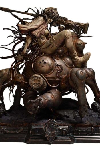 Ghost in the Shell Stand Alone Complex The Legend of Beauty and the Beast Statue 1/4 Motoko Kusanagi & Tachikoma Art by Entei Ryu Bonus Version 53 cm
