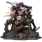 Ghost in the Shell Stand Alone Complex The Legend of Beauty and the Beast Statue 1/4 Motoko Kusanagi & Tachikoma Character color Art by Entei Ryu 53 cm