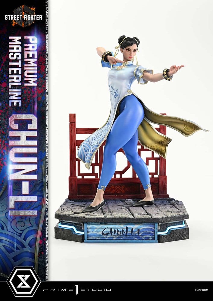 x_p1spmsf6-05 Street Fighter 6 Premium Masterline Statue 1/4 Chun-Li 59 cm - immagine 1