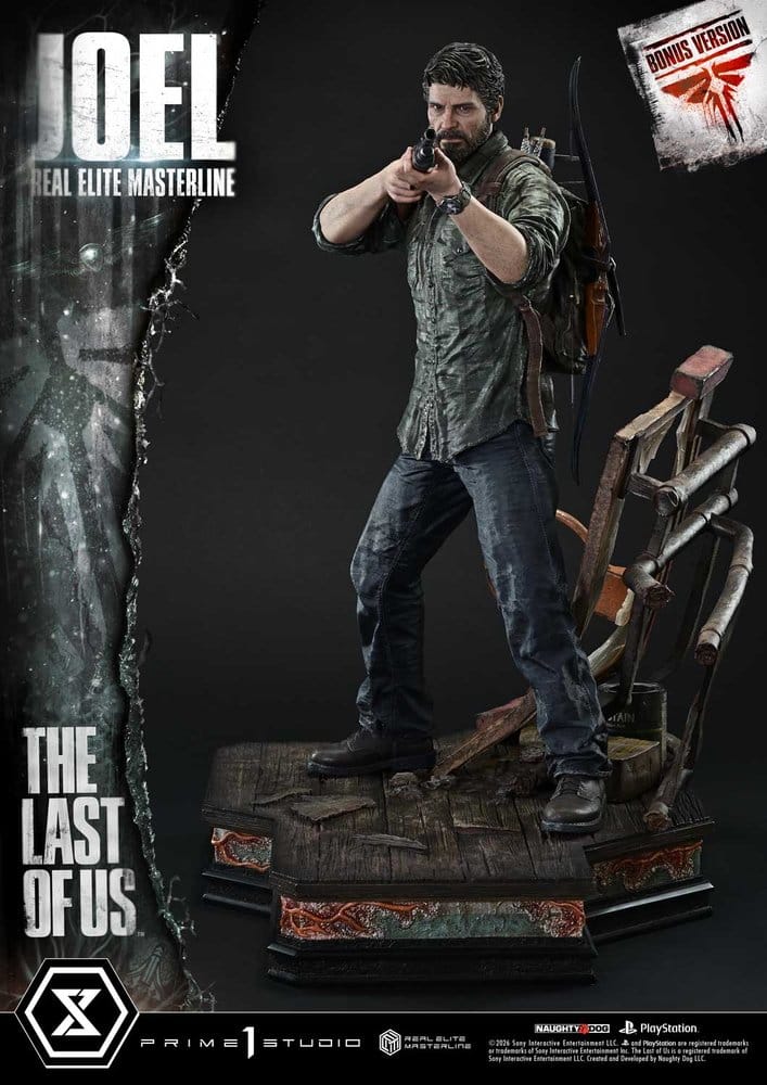 x_p1sremtlou-02s The Last of Us (Part I) Real Elite Masterline Statue 1/4 Joel Bonus Version 52 cm - immagine 1