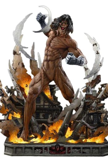 Attack on Titan (TV animation) Ultimate Diorama Masterline Statue Eren Yeager Attack Titan 81 cm