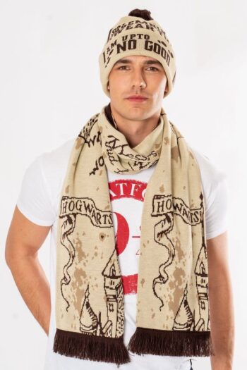 Harry Potter Scarf Marauders Map Long Length