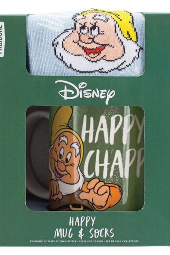 Disney Mug & Socks Set Snow White Happy