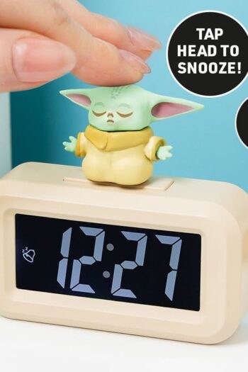 Star Wars: The Mandalorian Icon Mini Alarm Clock Grogu